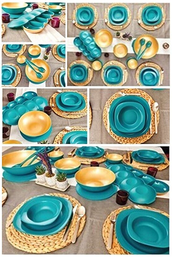 Berrak Set 25 Parça (ZÜMRÜT & ALTIN)