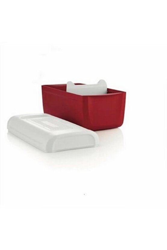 Kırmızı Mini Ekmek Kabı