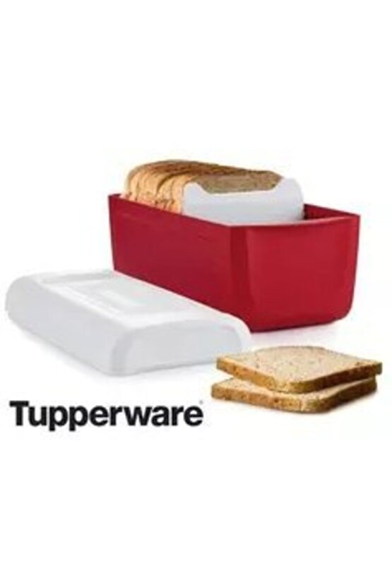 Kırmızı Mini Ekmek Kabı