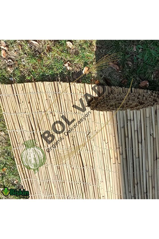 BOL VADİ 2X2.5 DOĞAL HASIR KAMIŞ BAMBU yükseklik iki genişlik iki buçuk