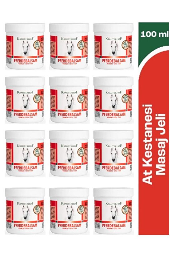 At Kestanesi Masaj Jeli 100 ml 12 Adet