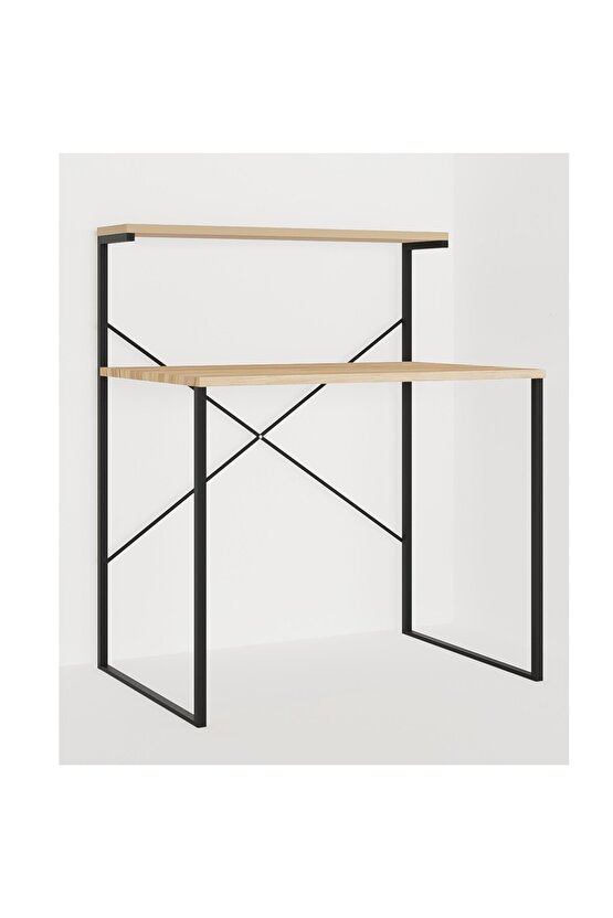 Raflı Çalışma Masası 60x90 Ofis Masası Ders Masası Çok Amaçlı Çalışma Masası 1300