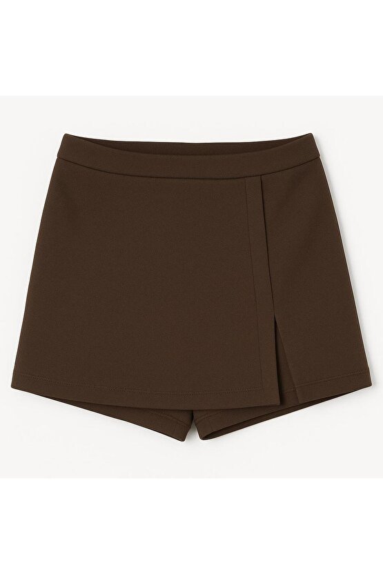 Kahverengi Şort Etek