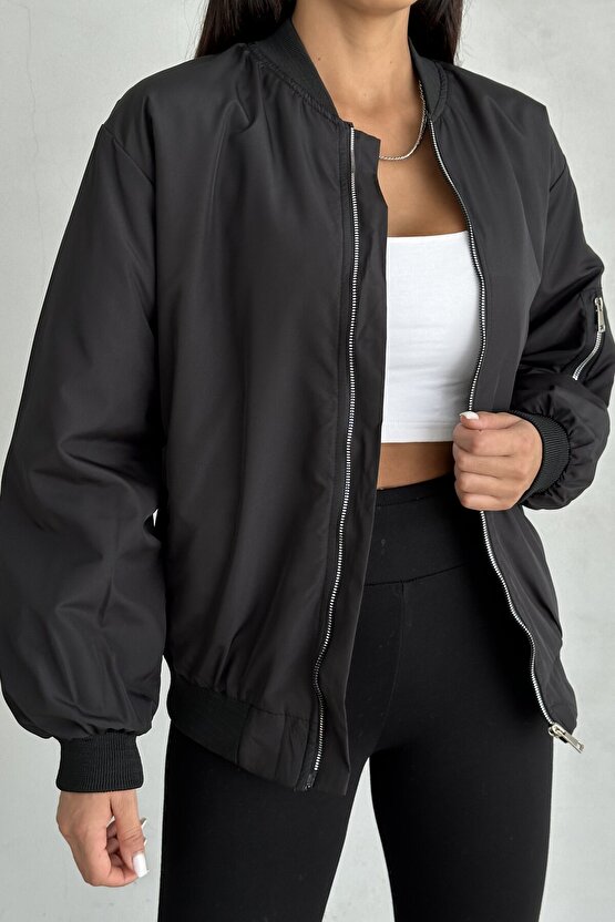 Unisex Bomber Kolej Ceket