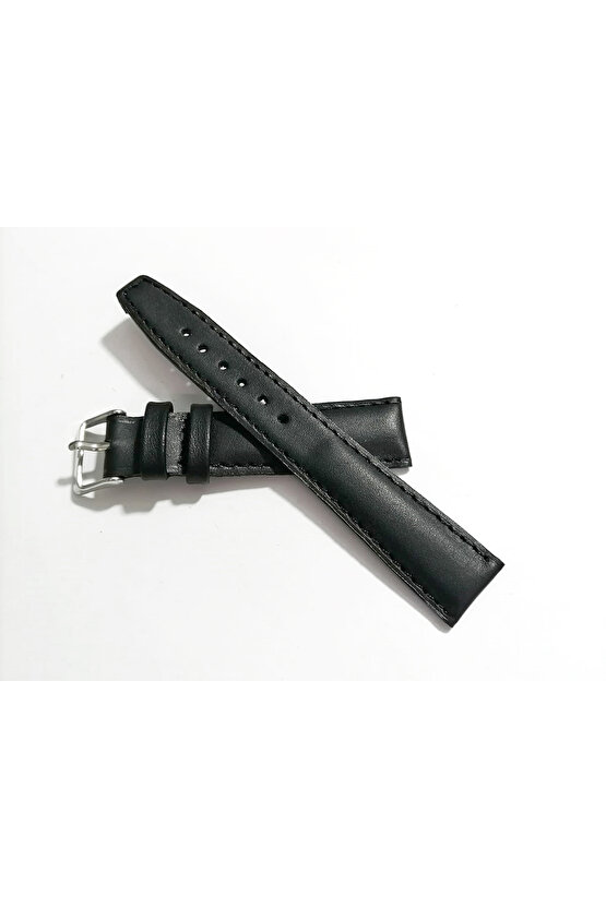 Her Saate Uygun 18 MM Hakiki Dana Derisi ( 260) siyah düz