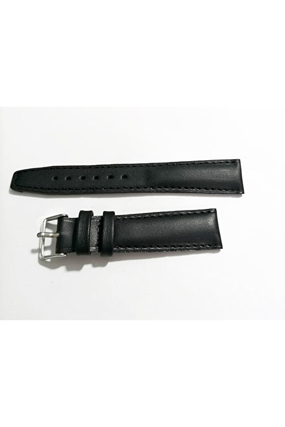 Her Saate Uygun 18 MM Hakiki Dana Derisi ( 260) siyah düz