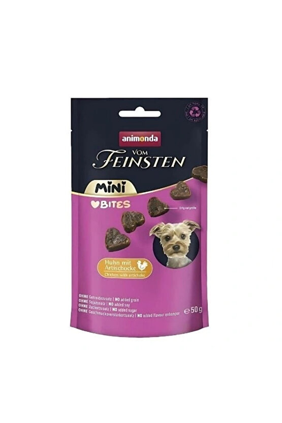 Vom Feinsten Tavuk Etli Mini Irk Yetişkin Köpek Ödül Maması 1 Adet 50 Gr