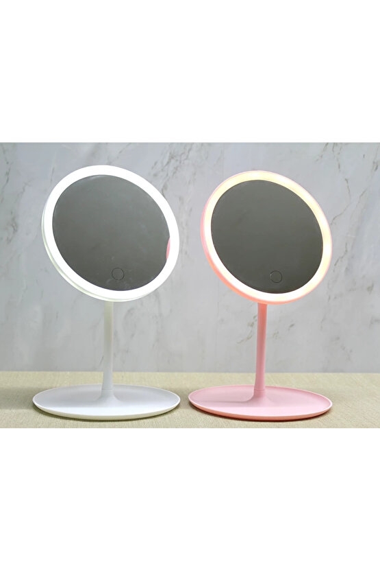 Yuvarlak Ledli Makyaj Aynası Alk4909