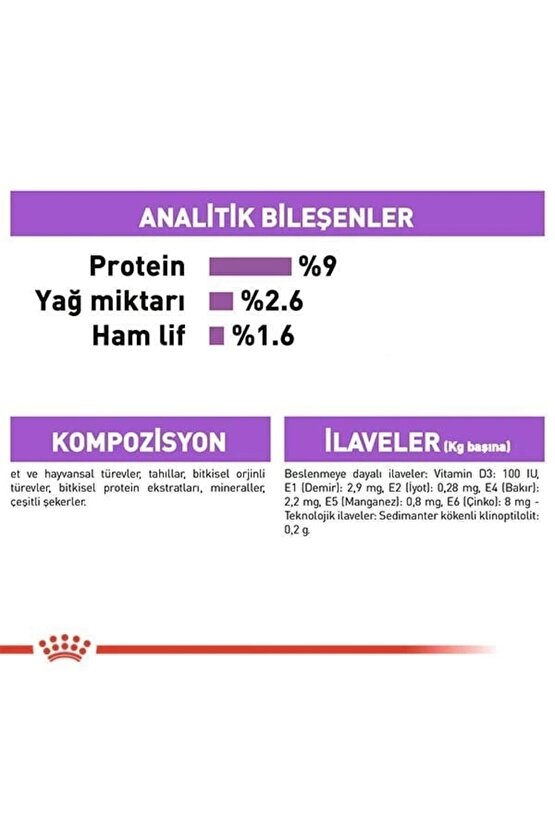 Sterilised Jelly Pouch Kısırlaştırılmış Kedi Maması 85 Gr