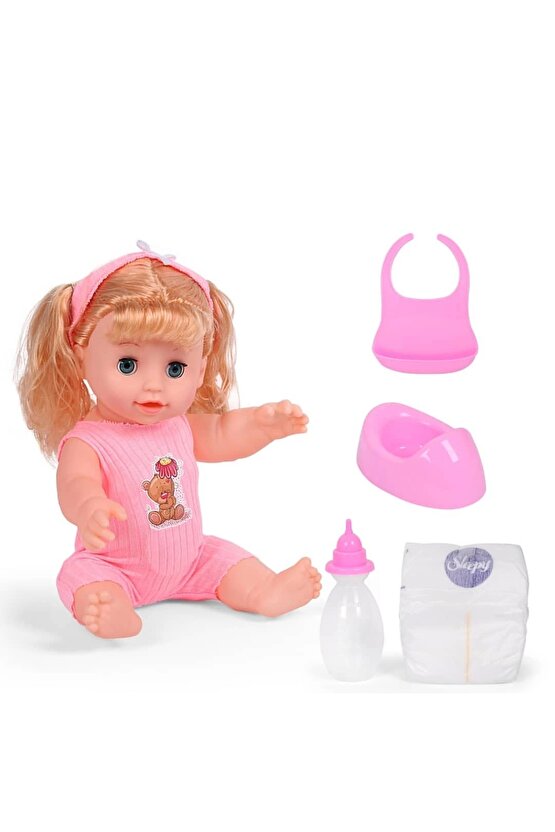 Maide Altını Islatan Et Bebek - Oyuncak Altını Islatan Bebek - Su İçen Bebek - Altına İşeyen Bebek -