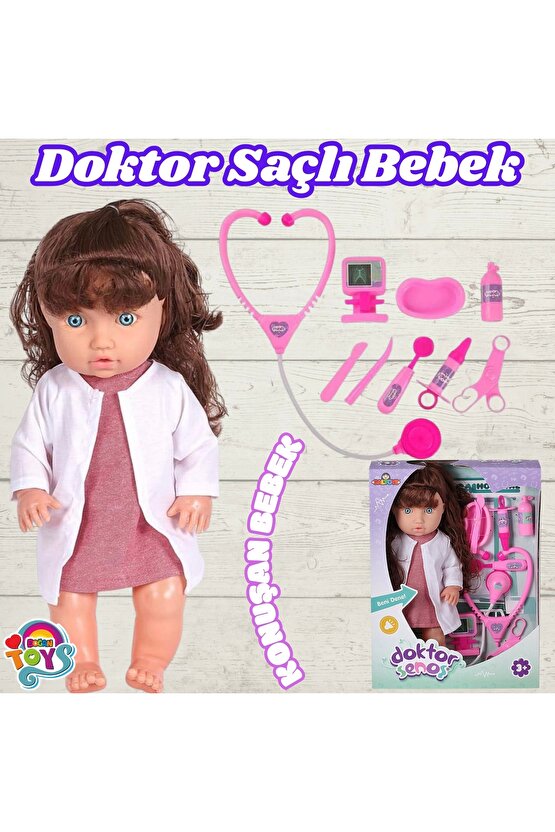 Senoş Doktor Bebek - Türkçe Konuşan Senoş Et Bebek - Konuşan Bebek - Senoş Bebek - Hemşire Et Bebek