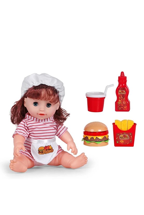 Maide Burger Yiyor - Türkçe Konuşan Maide Et Bebek - Konuşan Bebek - Maide Bebek - Maide Burger Bebe