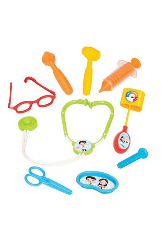 Niloya Doktor Set Bavulum - Doktor Setleri - Doktor Oyuncak Seti - Doktor Gereçleri