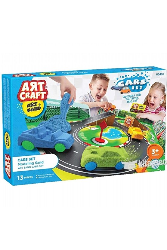 Marka: Art Craft Arabalar Kinetik Oyun Kumu Seti Kategori: Oyuncak Arabalar