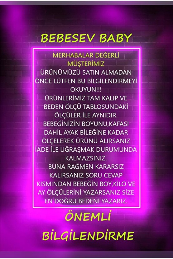 Welsoft Peluş Unisex Fermuarlı Bebek Uyku Tulumu Bebek Tulumu Çocuk Tulumu Çocuk Kostümü