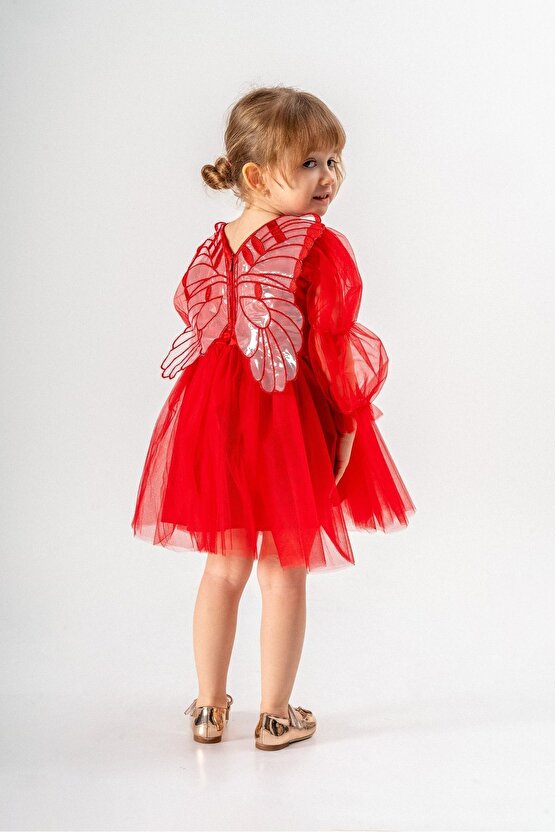 Kız Bebek Kız Çocuk Doğum Günü Parti Düğün Elbise Tüllü Tütü Astarlı Çocuk Giyim bebek giyim Elbuznk