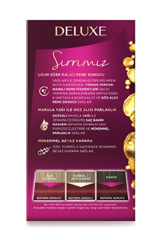 Yoğun Renkler Saç Boyası 5-889 Şarap Kızılı