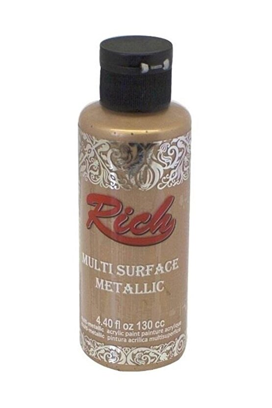 Multi Surface Metalik Her Yüzey İçin Akrilik Boya 120 cc. 6530 PUDRA PEMBE