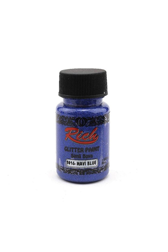 Glitter Paint Simli Boya 50 cc. 9014 MAVİ
