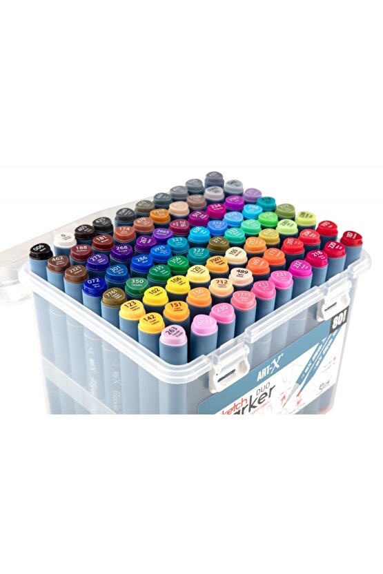 Art-x Sketch Marker Çift Taraflı Kalem Seti 12li