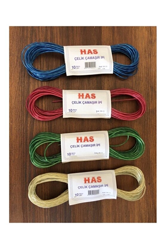 Çelik Çamaşır Ipi 10 Metre 1 Adet