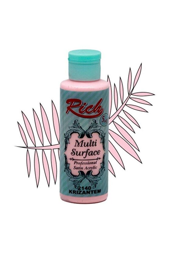 Multi Surface Her Yüzey İçin Akrilik Boya 120 Cc. 2140 Krizantem
