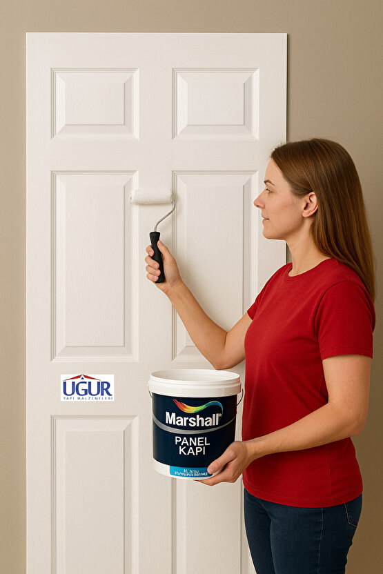 Su Bazlı Kokusuz Panel Kapı Boyası 2.5 Lt Beyaz (AMERİKAN PANEL KAPILARDA YÜKSEK ÖRTÜCÜLÜK)
