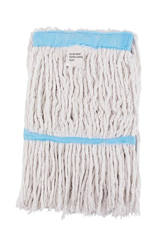 Islak Extra Geniş Açılı Mop Temizlik Arabası Mop Yedek Paspas Ucu Pamuklu