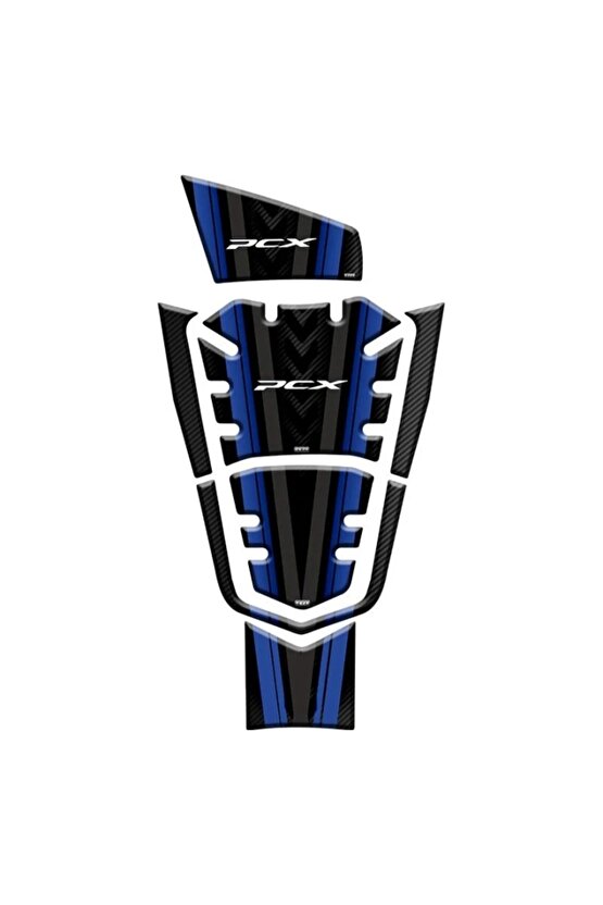 Gogomoto Honda Pcx 2021 - 2023 Uyumlu Tank Pad 009 7 Pcs