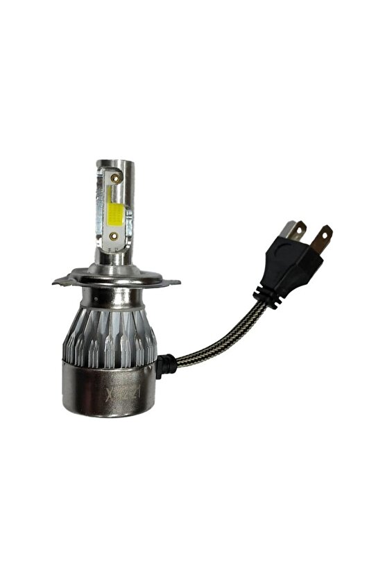 Motosiklet Far Ampulü Led H4 Xenon Honda Dıo 2021, Actıva 125S, Spacy, Alpha Yeni Nesil Beyaz Işık