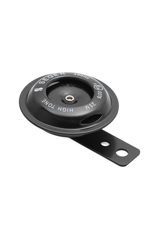 Motorsiklet Kornası 12 Volt  Küçük Kafa  Siyah