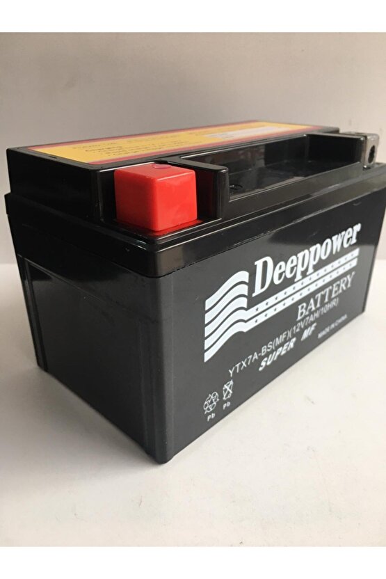 Akü Ytx7a-bs (mf) 12v 7ah Sct Ve Motosikletler İle Uyumlu