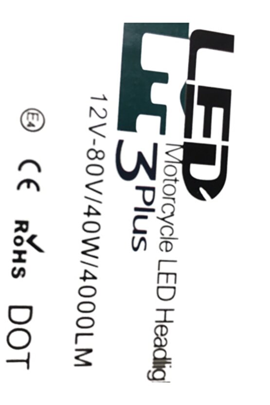 Motorsiklet M3 Cob Led Zenon 4000l Beyaz Carub 12-80volt 40watt