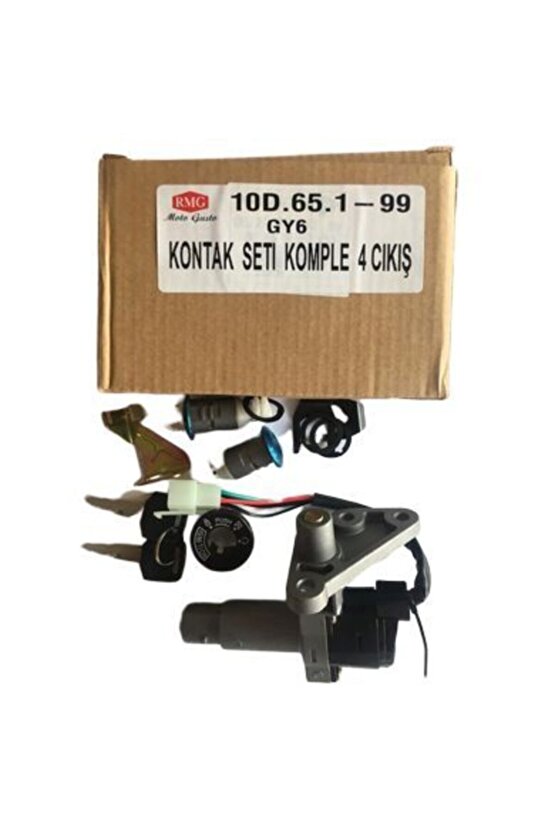 Scooter Kilitkontak Seti 150 4.fiş Rmz