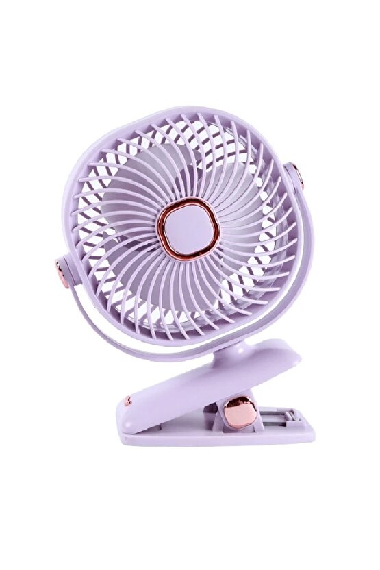 ŞARJLI FAN MANDALLI 360 DERECE AYARLANABİLİR VANTİLATÖR TAŞINABİLİR KLİPSLİ SERİNLETİCİ FAN