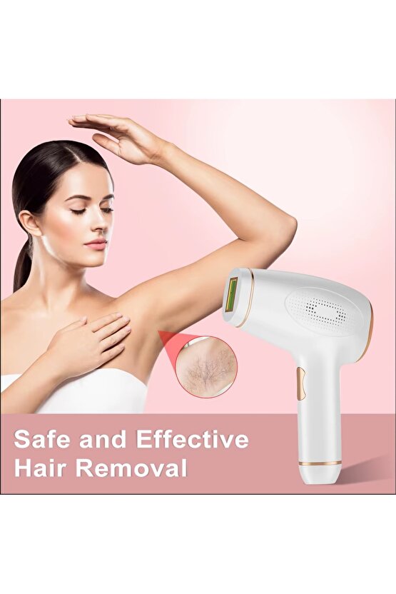 OTOMATİK LAZER EPİLASYON CİHAZI TÜM VÜCUT IPL LAZER EPİLATÖR ALETİ 999.999 ATIM LED EKRAN DOKUNMATİK