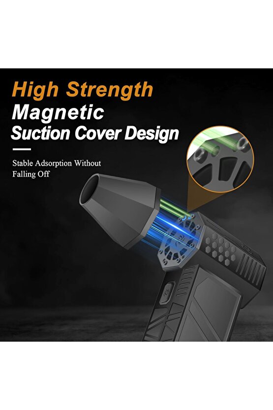 MİNİ TURBO JET FAN BASIÇLI HAVA ÜFLEYİCİ ŞARJLI VANTİLATÖR 130.000 RPM BASINÇLI HAVA FANI