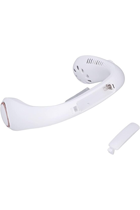 BOYUNA TAKILAN FAN MİNİ KLİMA SERİNLETİCİ VANTİLATÖR LED EKRANLI 3 SEVİYE ŞARJLI BOYUNLUK FAN