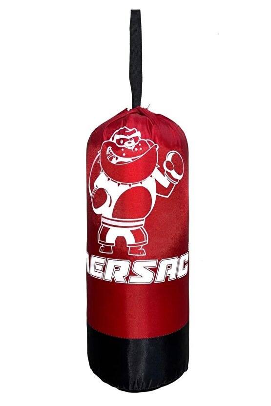 50CM BOKS TORBASI ÇOÇUKLAR İÇİN ELDİVEN HEDİYELİ ASKILI BOXİNG KUM TORBASI