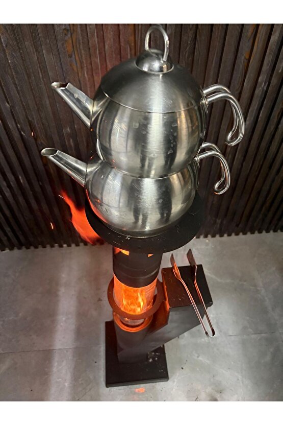 FÜZE TİPİ PELET SOBASI CAM SOBA ROKET SOBA BAHÇE CAM BALKON KIŞ BAHÇESİ CAFE RESTORAN KAMP TİPİ YENİ