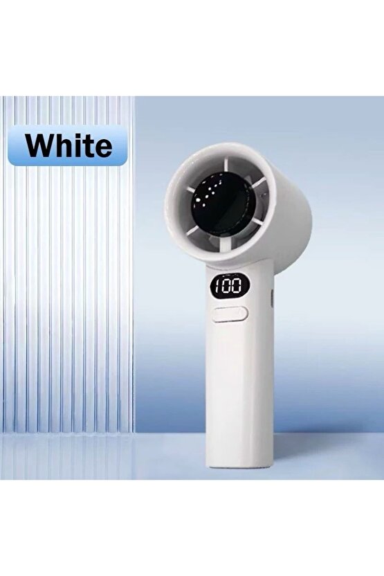 MİNİ KLİMA ŞARJLI VANTİLATÖR SERİNLETİCİ LED ŞARJ GÖSTERGELİ EL FANI Seyahat Kamp ve Yatak Odası