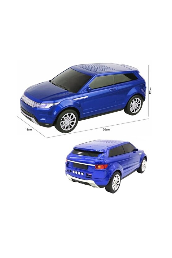 Land Rover Modeli Bluetooth Hoparlör Araba Şekli Bt Ses Kutusu Mini Stereo Tf Kart Usb Fm Radyo Aux