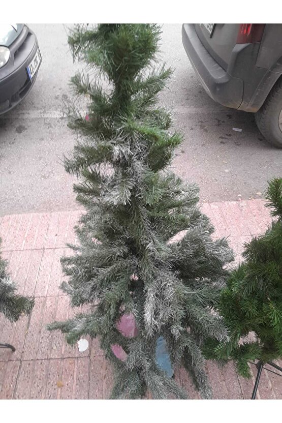 Yılbaşı 120 Cm Çam Ağacı Kar Spreyi Hediyeli