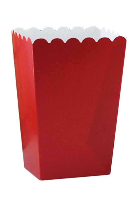 Kırmızı Popcorn Mısır Kutusu