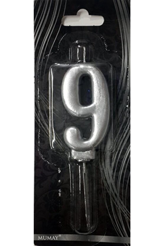 Rakam Mum 9 Gümüş