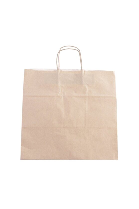 Büküm Saplı Kraft Kağıt Çanta 38x25x36(25li)