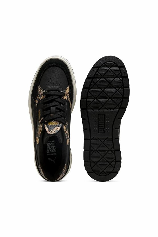 Kadin Siyah Karmen Ii Idol Snake Chic 40039502 Spor & Günlük Ayakkabı 40039502-Black-Blac