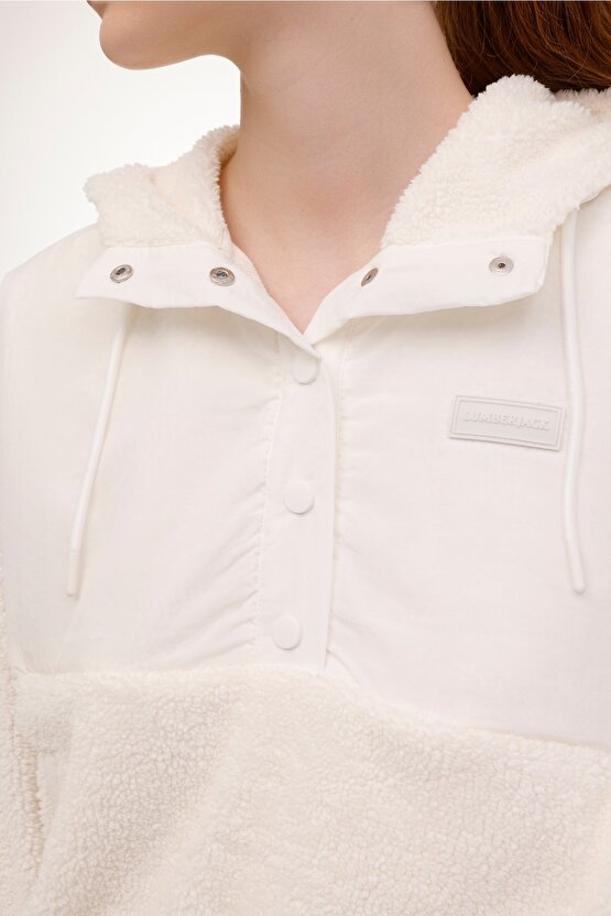 WL LAYA 6HK100 4PR Ekru Kadın Mont