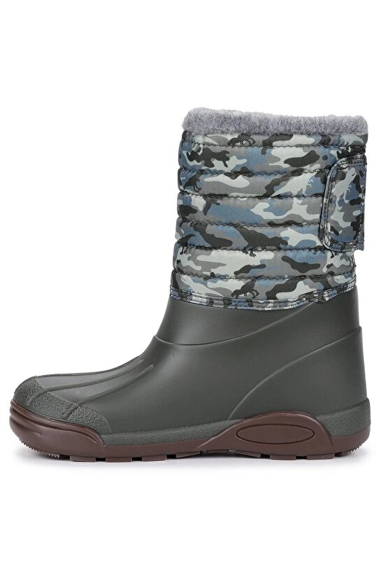 W10210-042 Topo Ski Camo Çocuk Günlük Bot