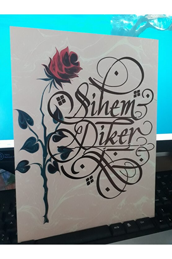 Ahşap Geleneksel Türk Motifleri Beceri Geliştiren Boyama Seti